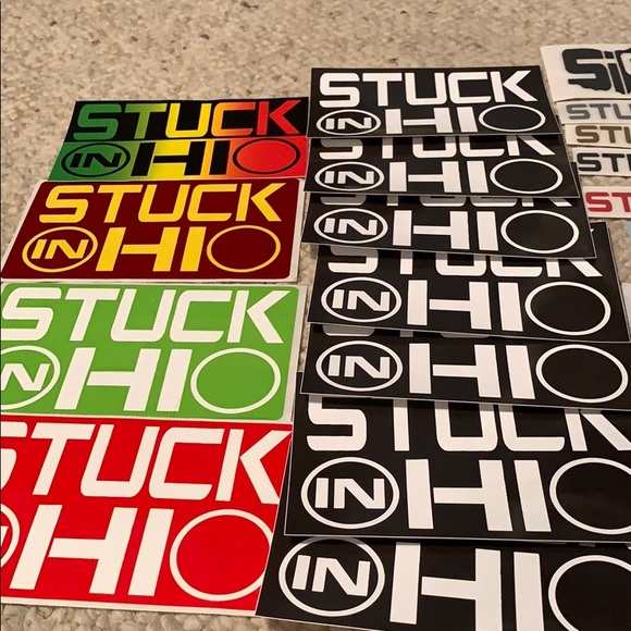 Stuck In Ohio Stickers - Picture 3 of 4